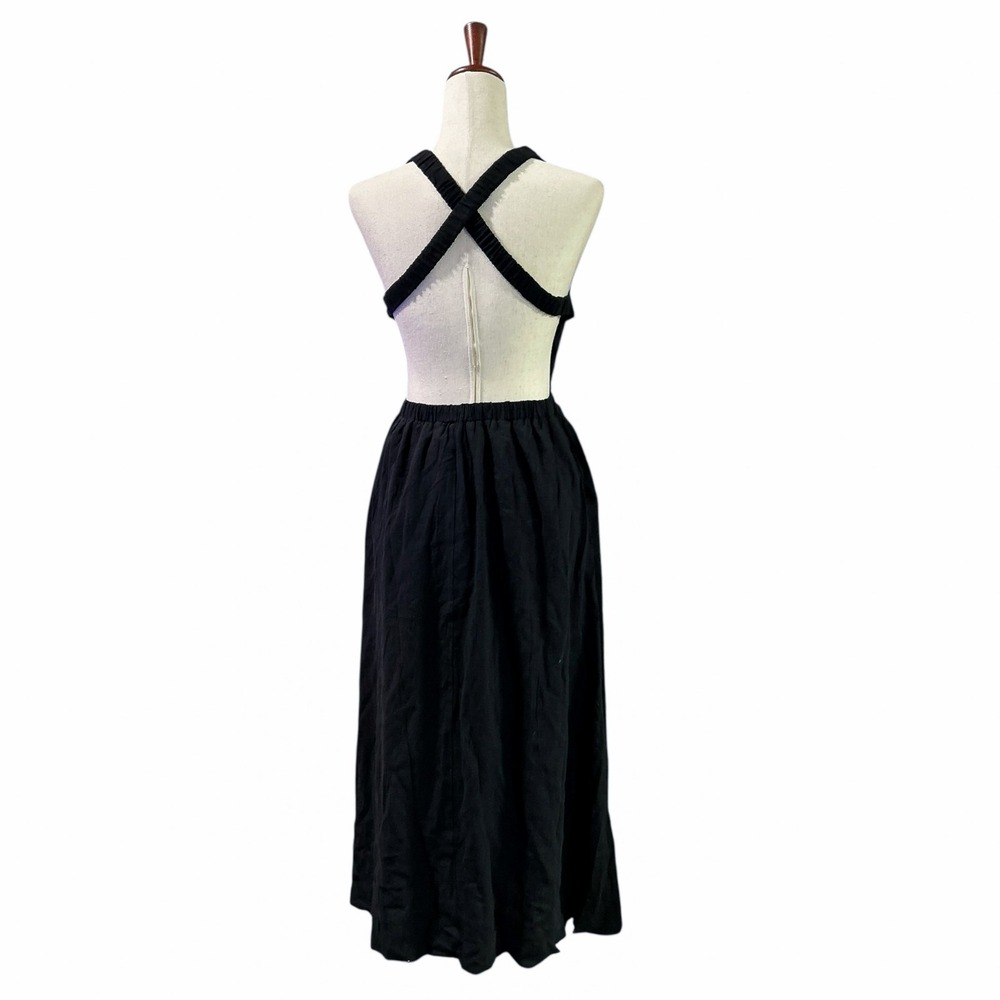 Vici Dress NWT Medium‎ Open Back Black Maxi A-Line Boho Chic Party Vacation - Picture 7 of 11